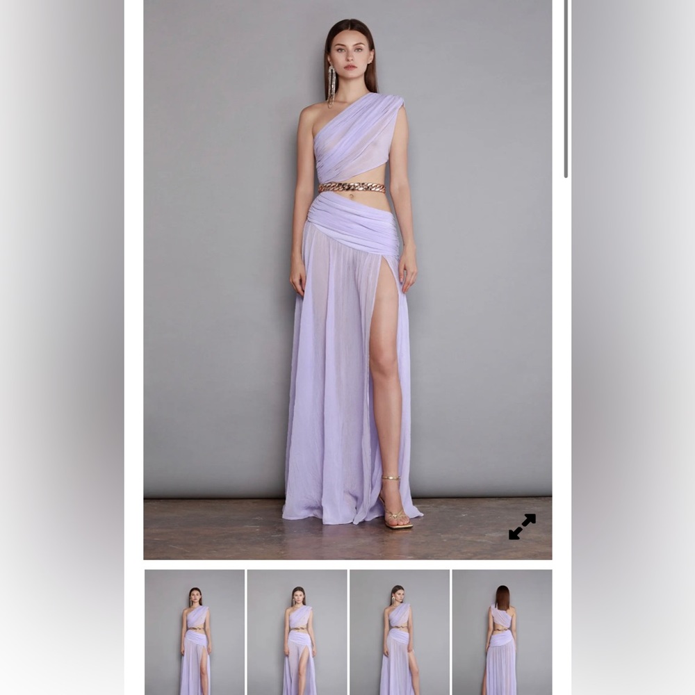 Bronx & Banco Jafari dress lavender 8 NWT